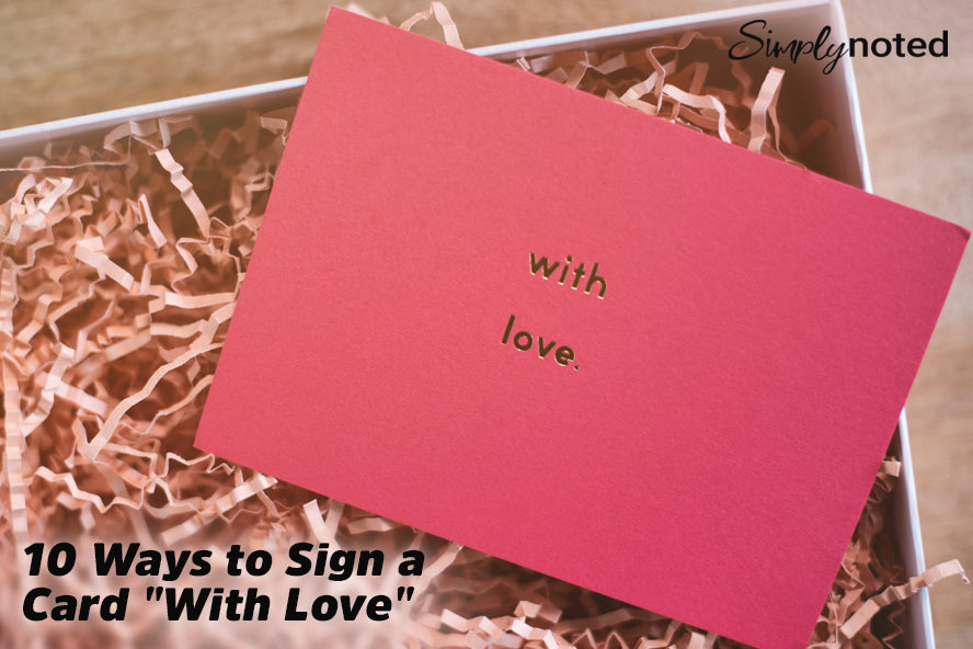 10 Ways to Sign a Card