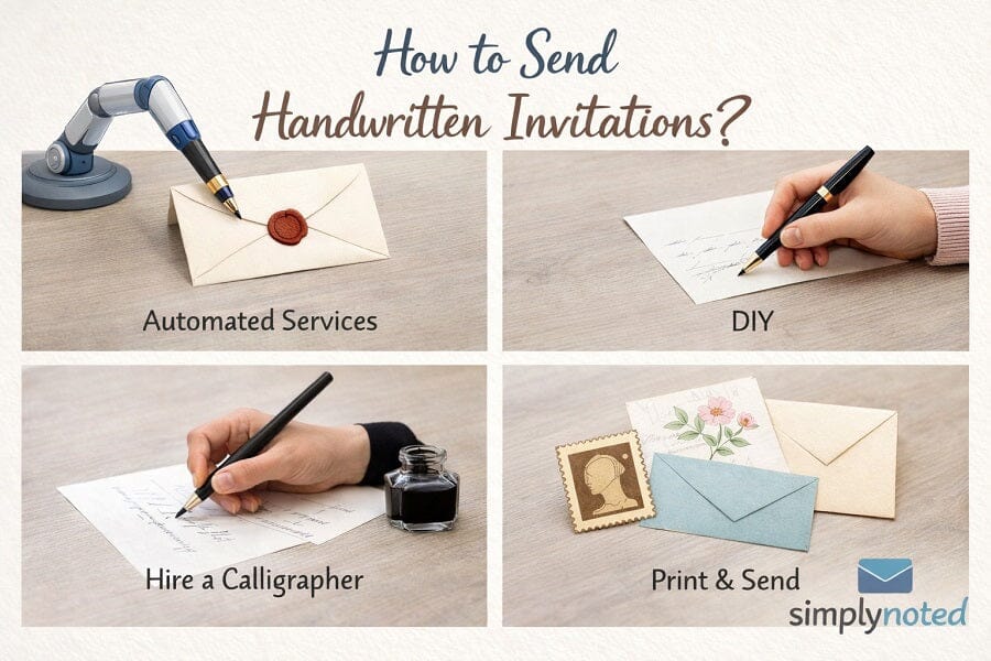 Which Services Can I Use to Send Handwritten Invitations?