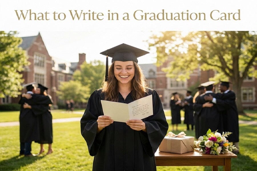 What to Write in a Graduation Card