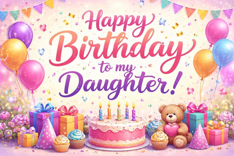 Birthday Wishes for Daughter