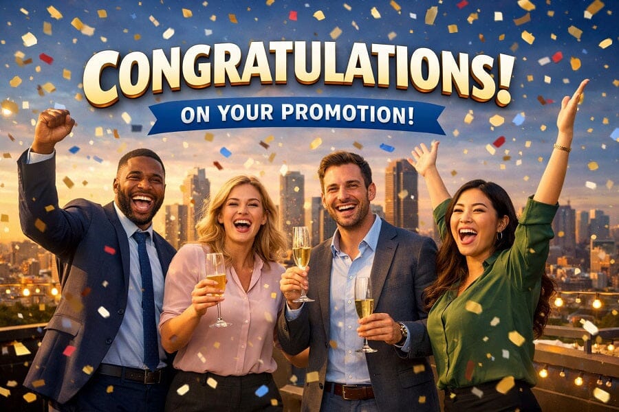 Congratulations Promotion