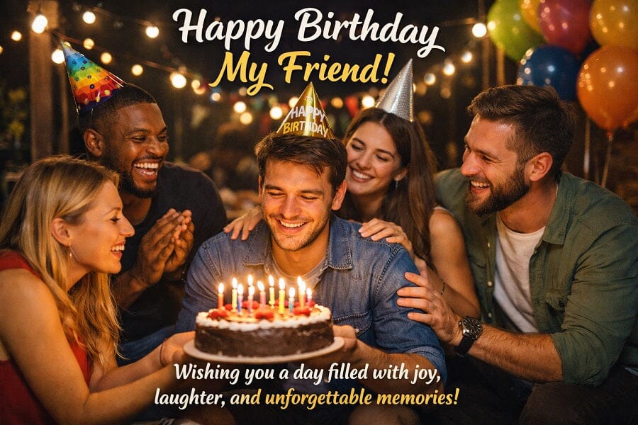 happy birthday wishes for friend