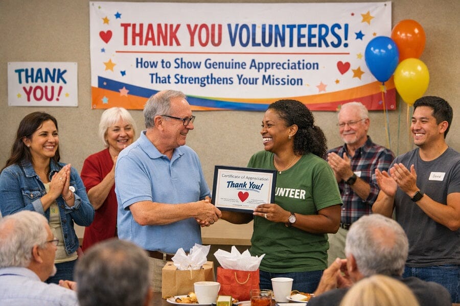 Thank You Volunteers