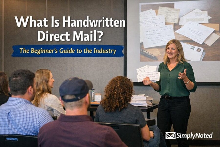 handwritten direct mail