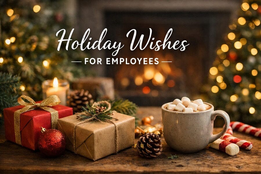  Holiday Wishes for Employees