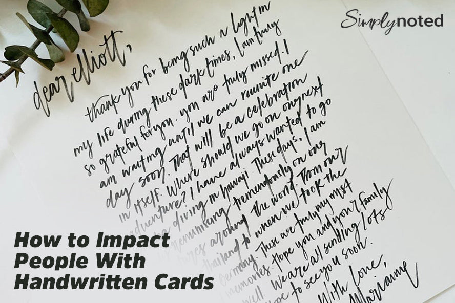 How to Impact People With Handwritten Cards