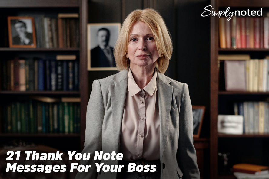 21 Thank You Note Messages For Your Boss