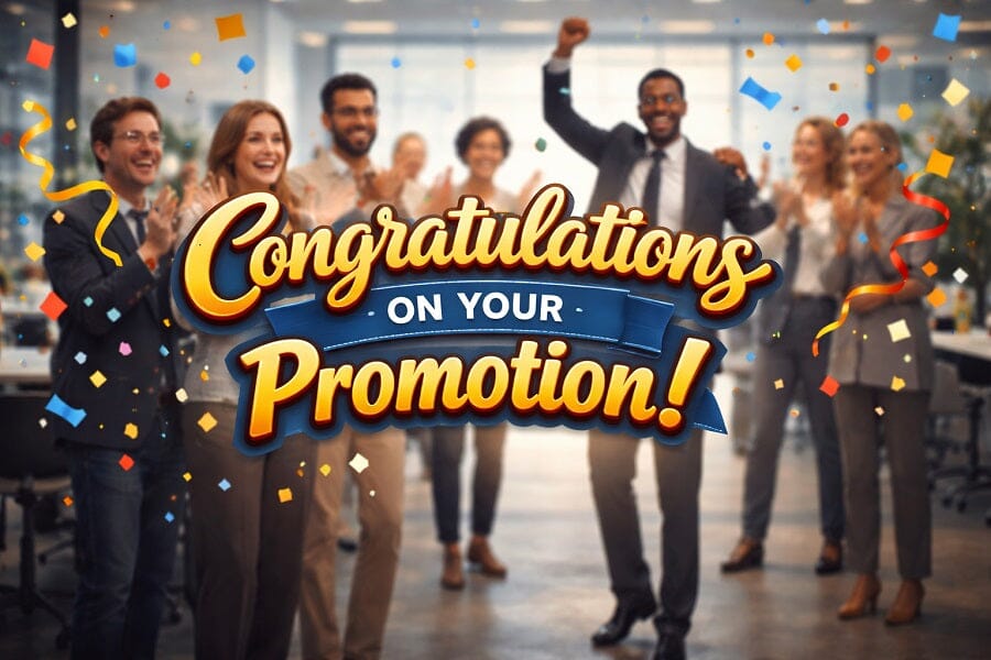 Congratulations on Your Promotion