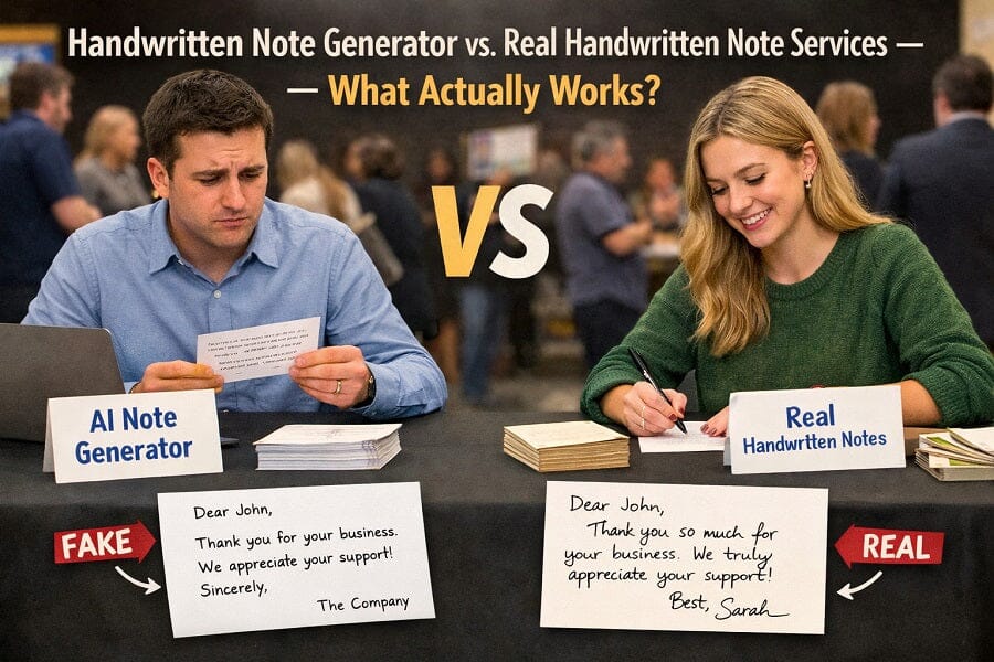 handwritten note generator