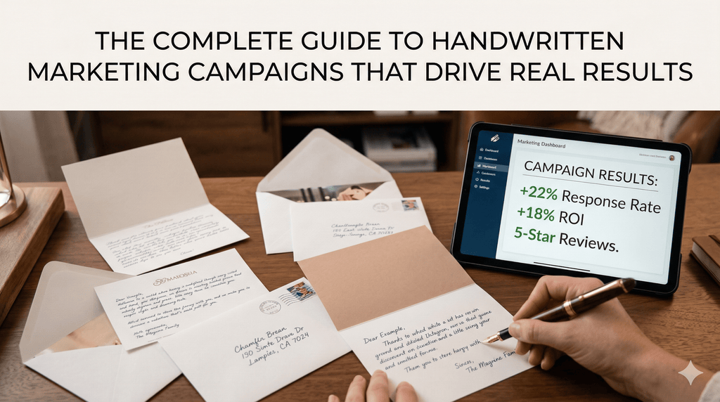 The Complete Guide to Handwritten Marketing Campaigns That Drive Real Results