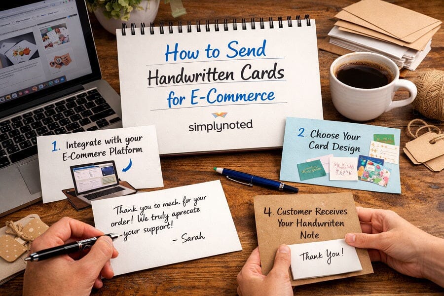 handwritten cards ecommerce
