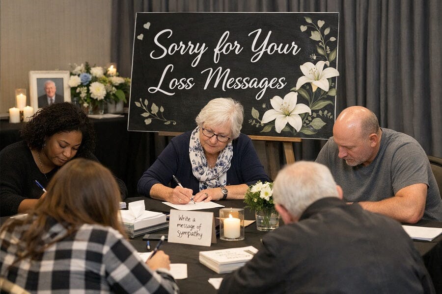 sorry for your loss messages