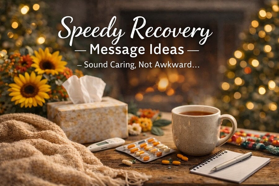 Speedy Recovery Message