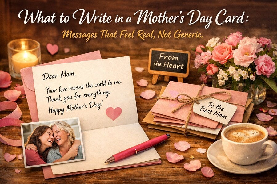 What to Write in a Mother’s Day Card