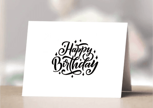 Plain Happy Birthday