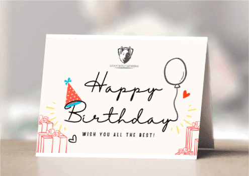 BIRTHDAY CARD - LW1