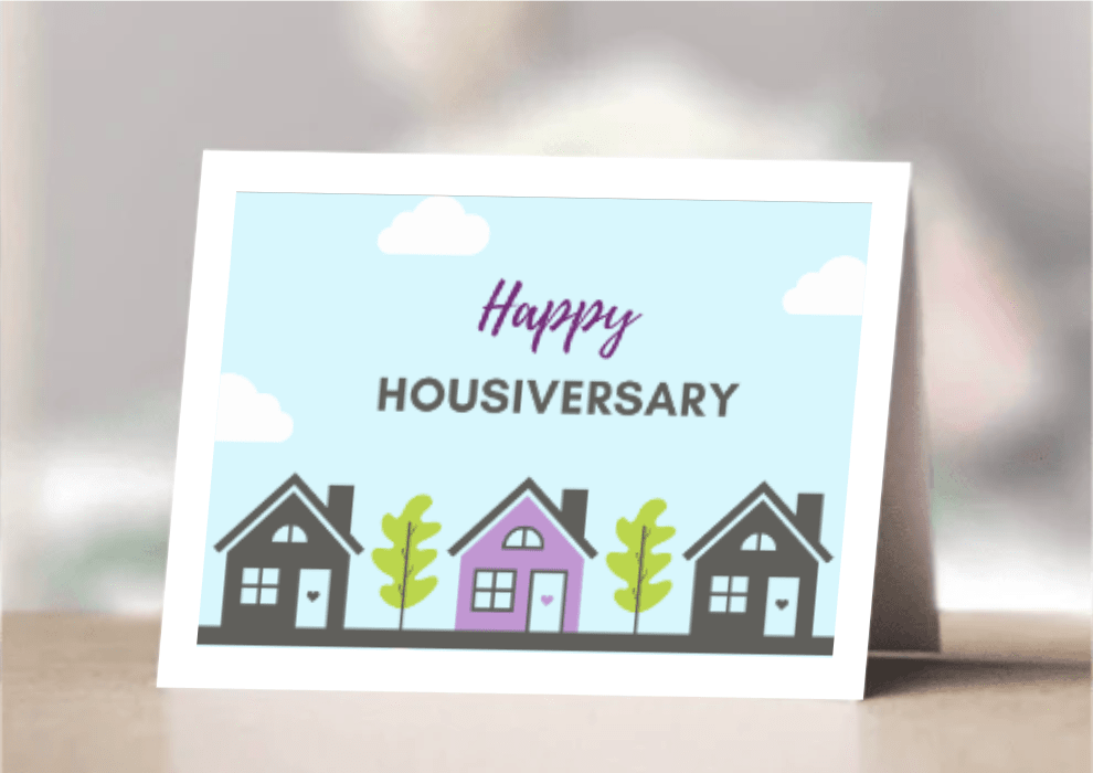 HOUSIVERSARY WITH BACK LOGO