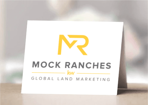 MR LOGO FOLDED CARD