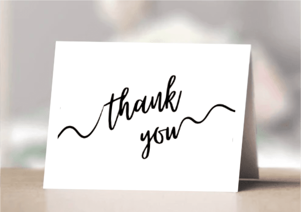 THANK YOU - STANDLEY HOMES
