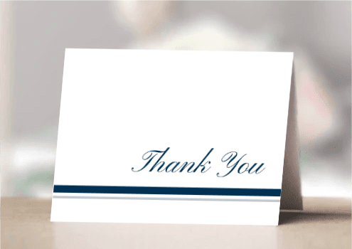 HDT THANK YOU CARD - WITH QR CODE - SimplyNoted