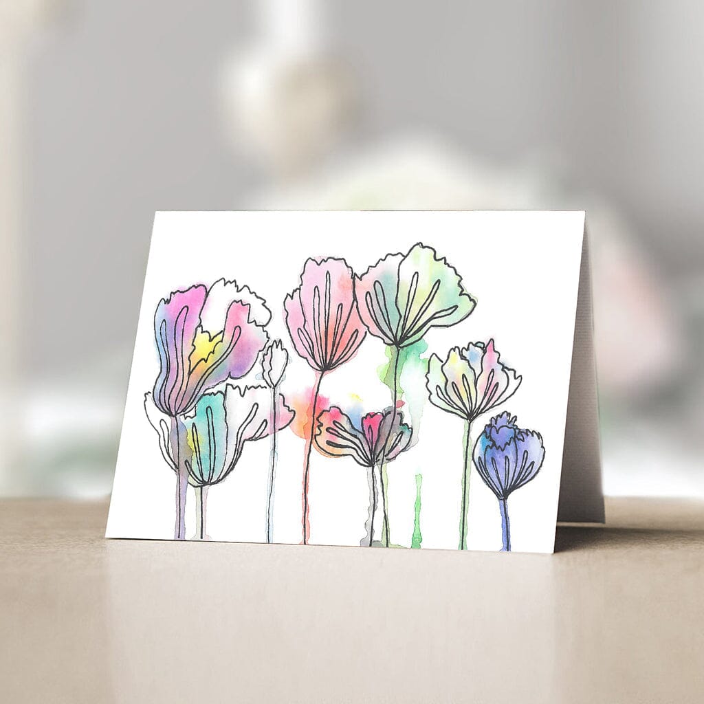 Water Color Flowers