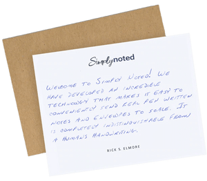 Real Handwritten Notes to Scale – SimplyNoted