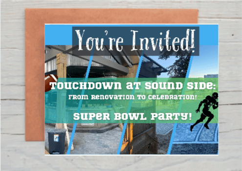 SUPER BOWL INVITE