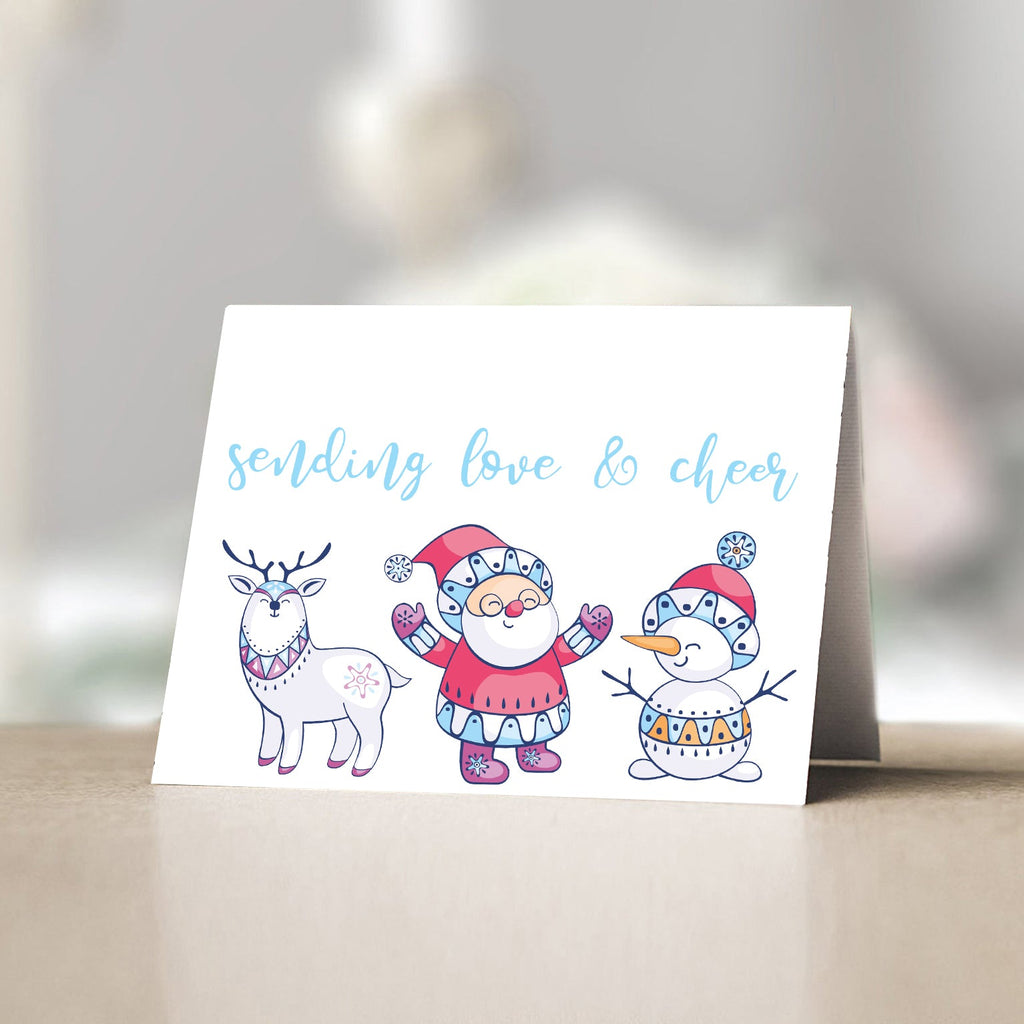 Santa & Snowman freeshipping - SimplyNoted