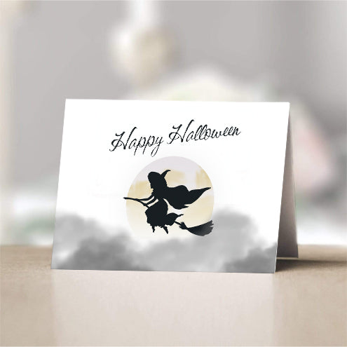 Happy Halloween Flying Witch freeshipping - SimplyNoted