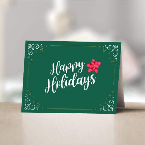 Happy Holidays Green