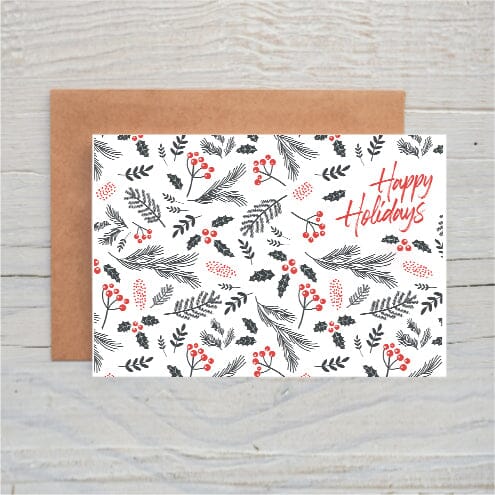 Happy Holidays Mistletoe - SimplyNoted
